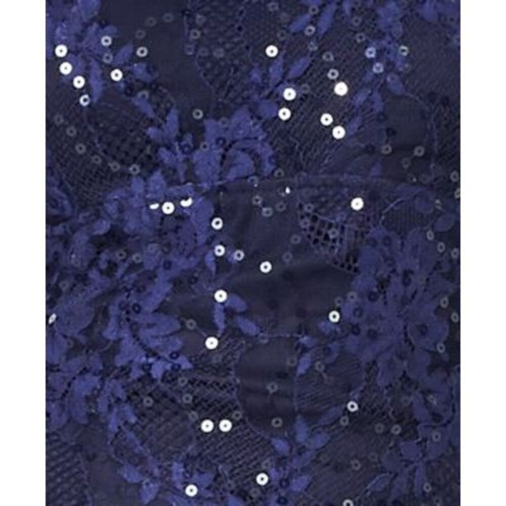 JUMP Womens Sheath Above The Knee Dress Navy Sleeveless Party Juniors 15\16 - Picture 4 of 4